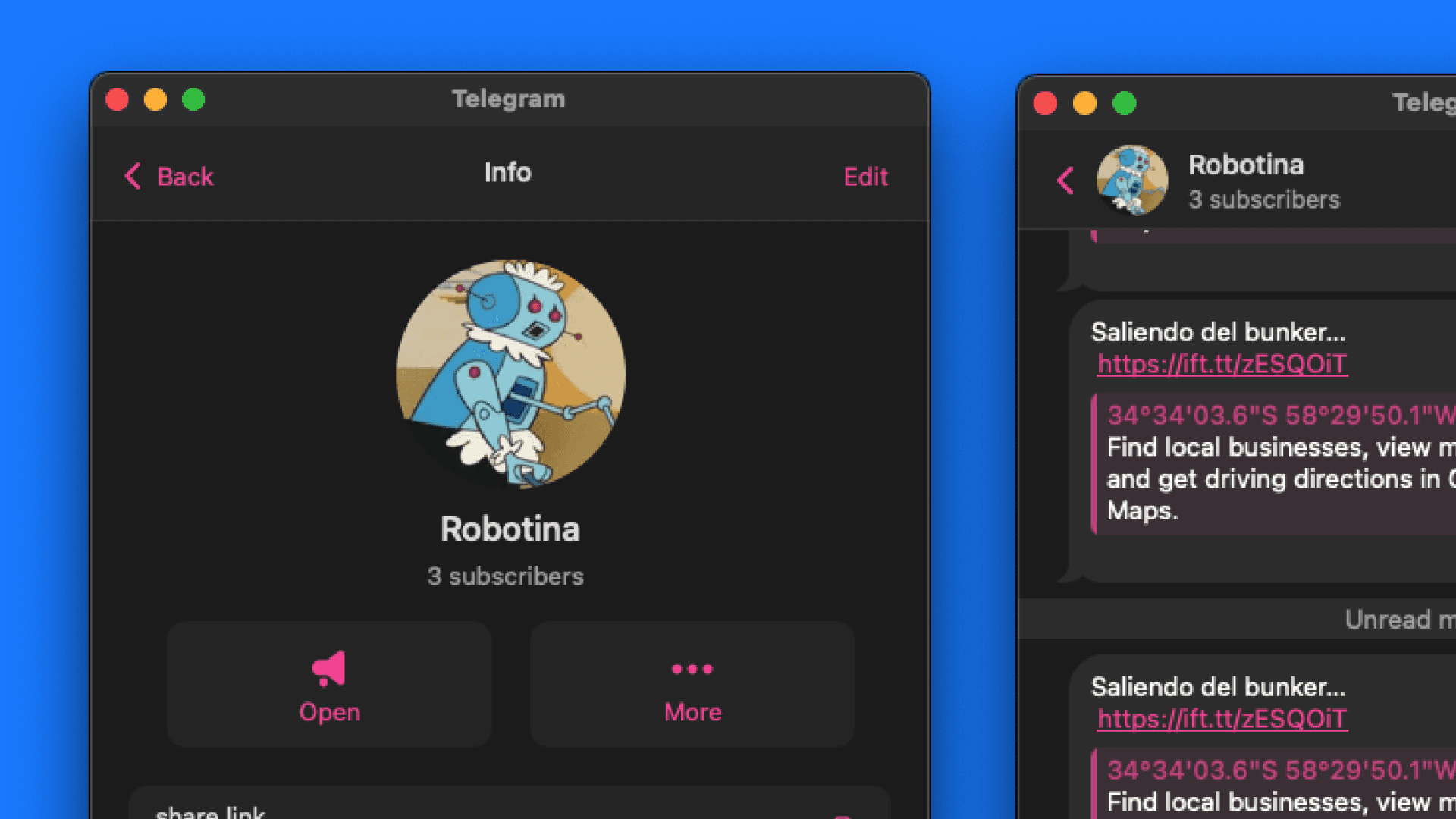 Robotina al rescate: Automatiza tu Telegram